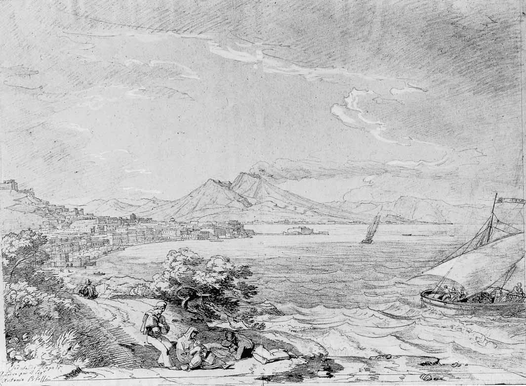 Luigi Basiletti-51-Veduta di Napoli